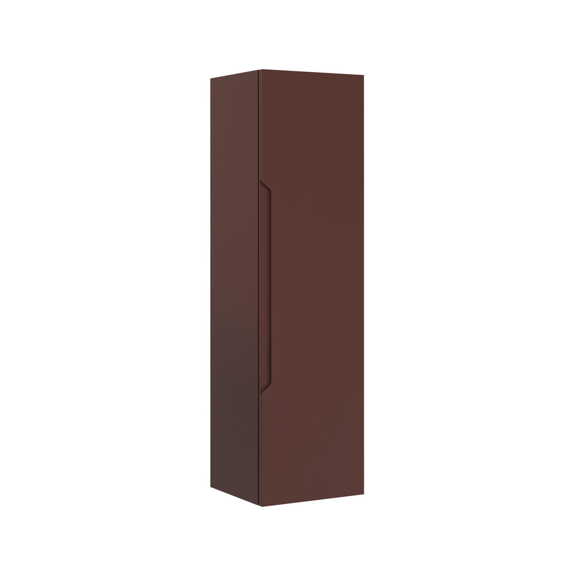 Orka Messina 40 cm Tuscan Kırmızı Banyo Çamaşır Boy Dolabı