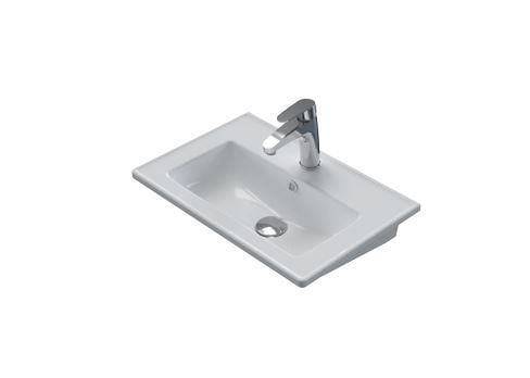 Turkuaz Cerastyle Arte Plus Etajer Uyumlu Lavabo 55*36 cm