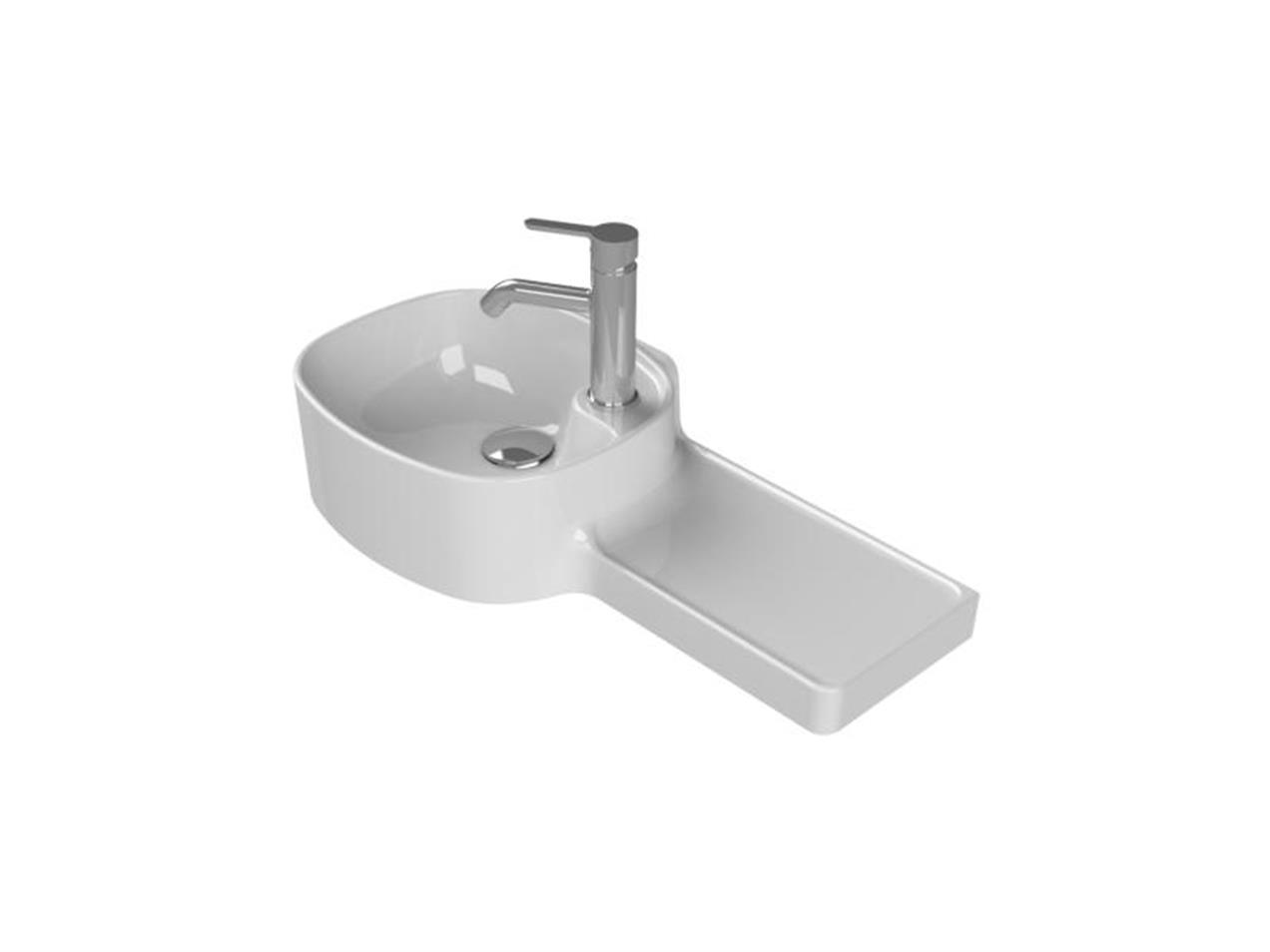 Turkuaz Cerastyle Harmony Etajerli Lavabo 65*32 cm