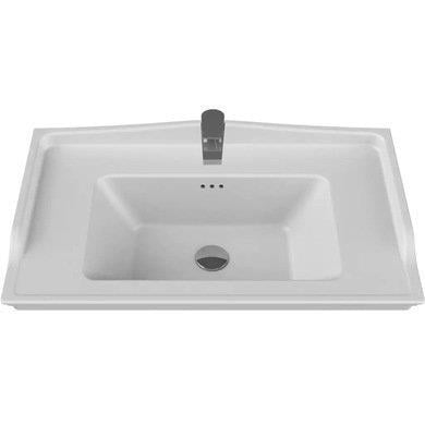 Turkuaz Cerastyle Kapadokya Etajer Uyum Damlalıklı Lavabo 80*48cm