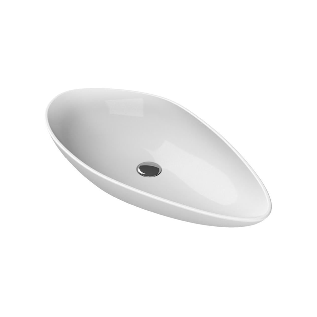 Turkuaz Cerastyle Olive Tezgah Üstü Çanak Lavabo 75*38 cm