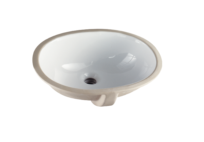 Turkuaz Cerastyle Tezgah Altı Hilton Yapıştırma Lavabo 48*39 cm
