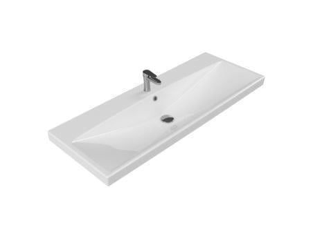 Turkuaz Elite Etajer Uyumlu Lavabo 120*45 cm