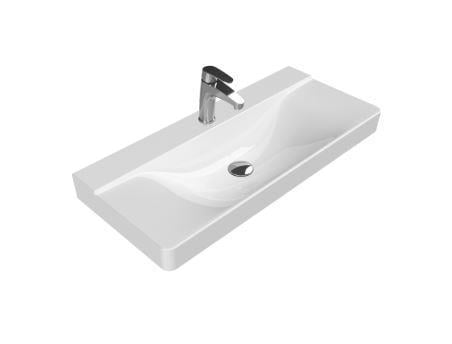 Turkuaz Yeni Mona Etajer Uyumlu Lavabo 100*45 cm