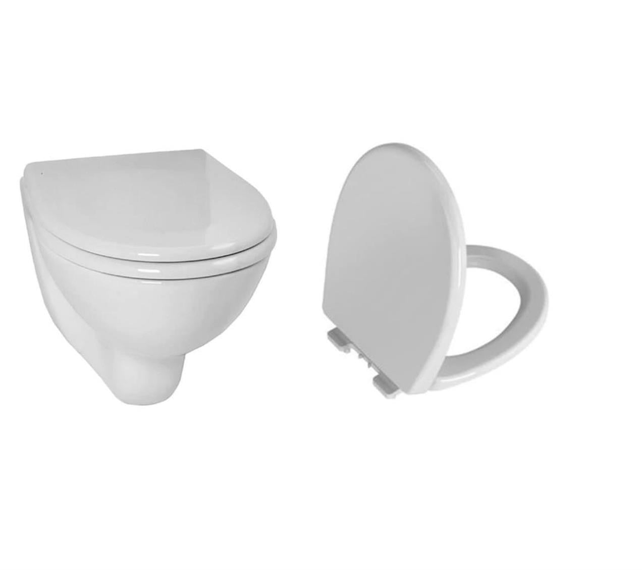 Vitra Arkitekt Asma Klozet ve VitrA Universal 1 Nuvo Yavaş Kapak