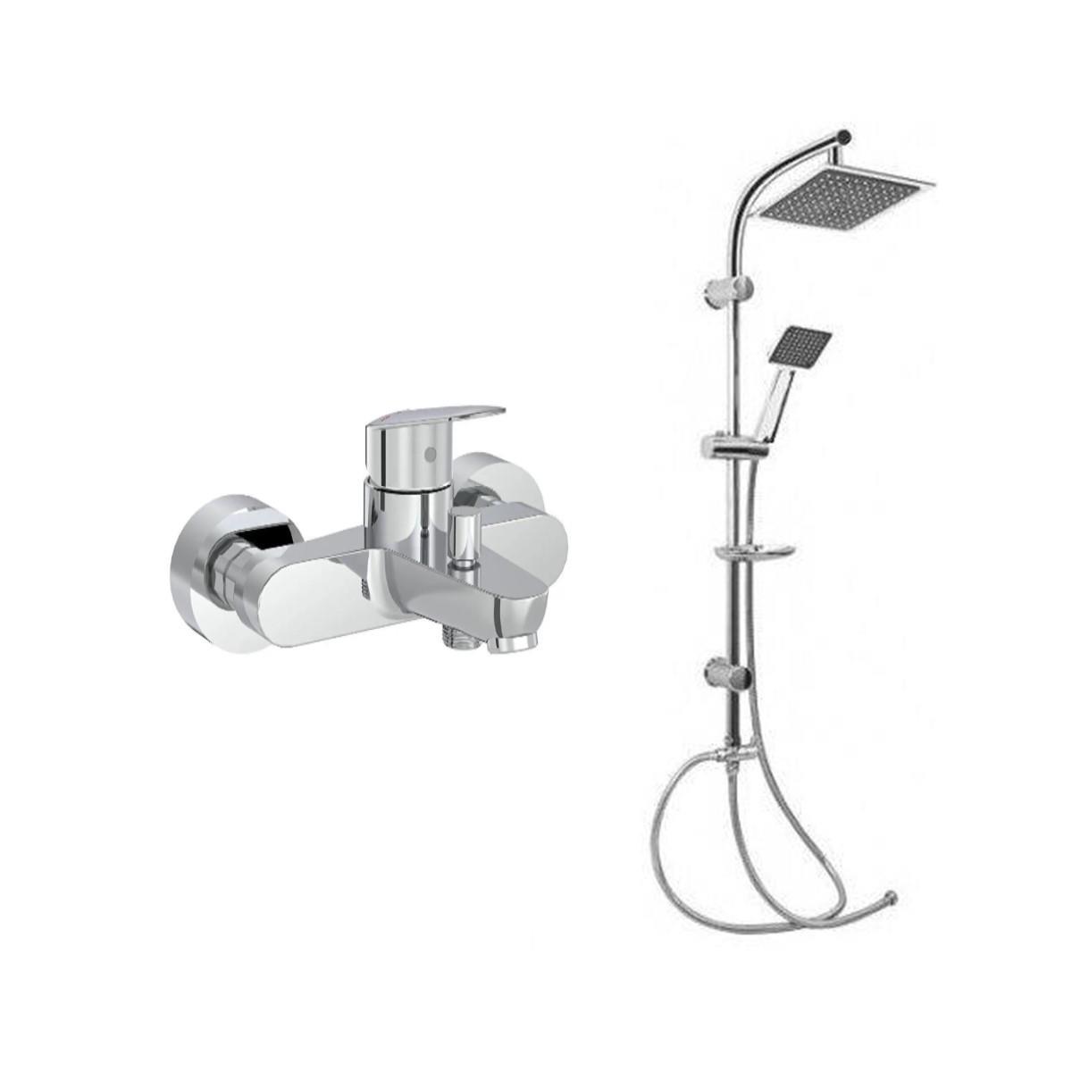 Artema Flow Round Banyo Batarya GMS Karine Duş Seti