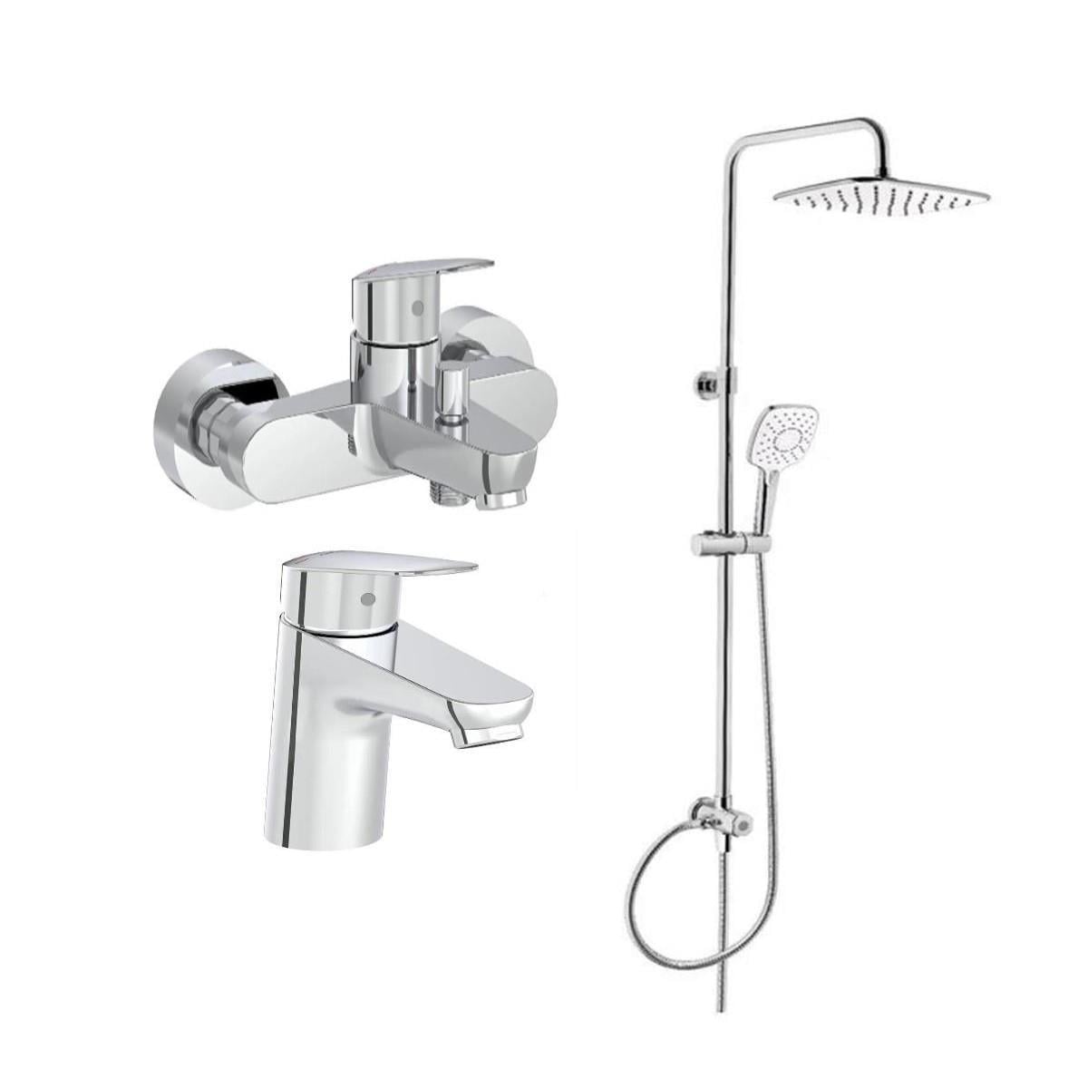 Artema Flow Round Lavabo Banyo Batarya Artema Ls20 Joy 3S Robot Duş Takımı A45787