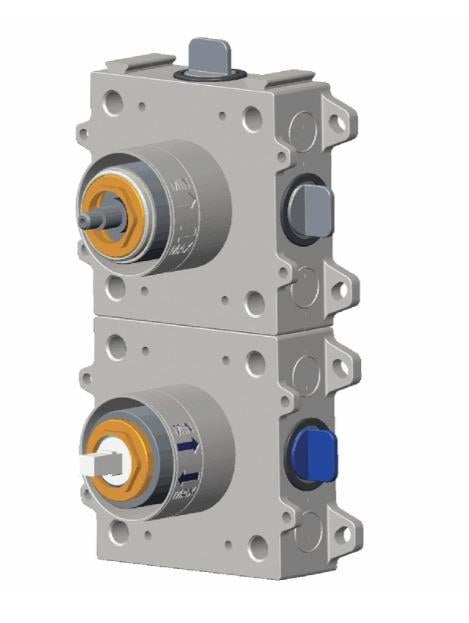 Creavit Ankastre Duş Arm. Sıva altı 3 Su Çıkış BT.DSA3000