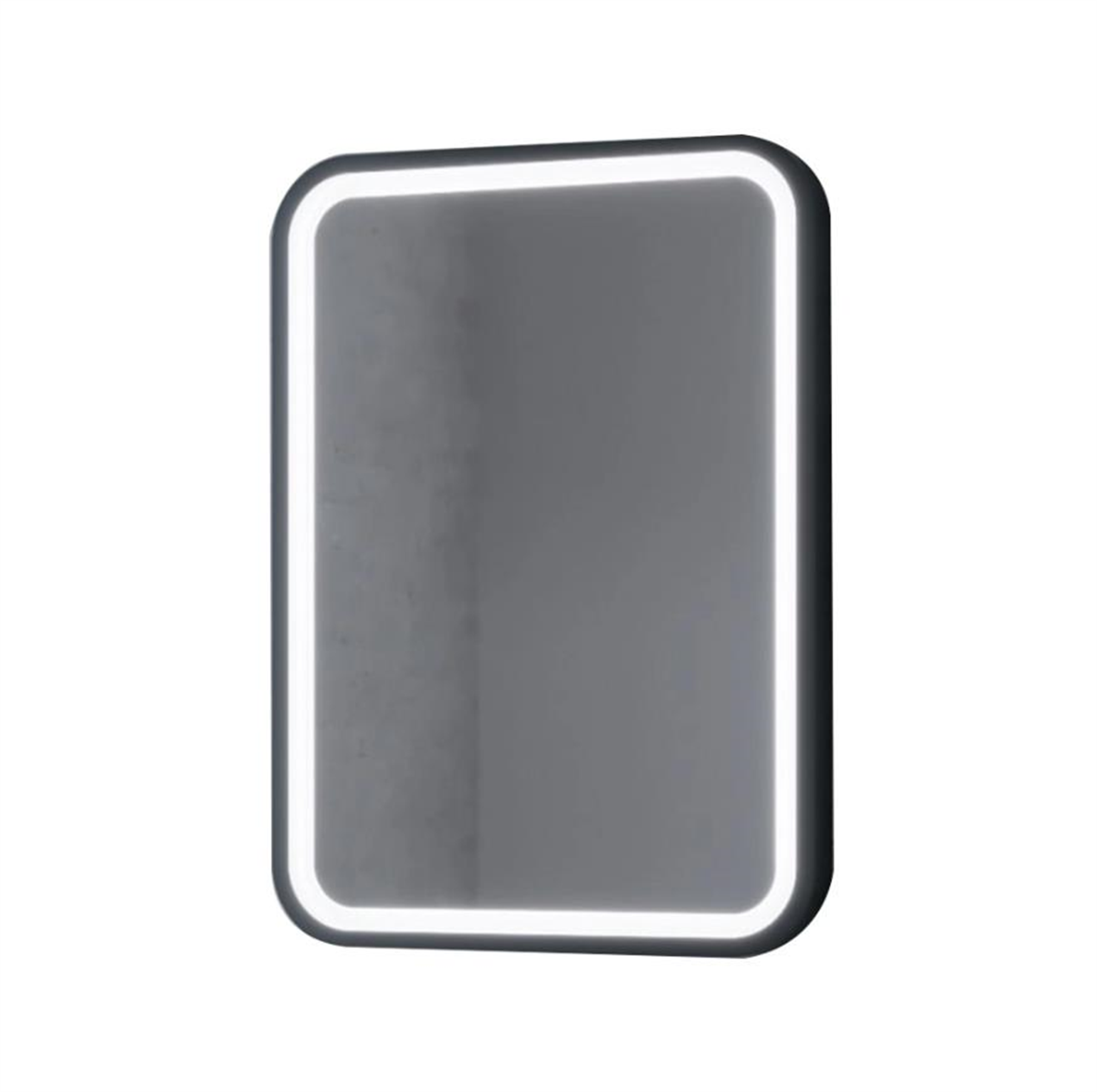 Denko Taylan 100 cm MDF Siyah Banyo Dolabı Aynalı Üst Modülü