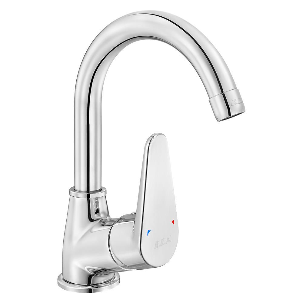 ECA Spylos Kuğu Borulu Lavabo Bataryası Krom 102188126
