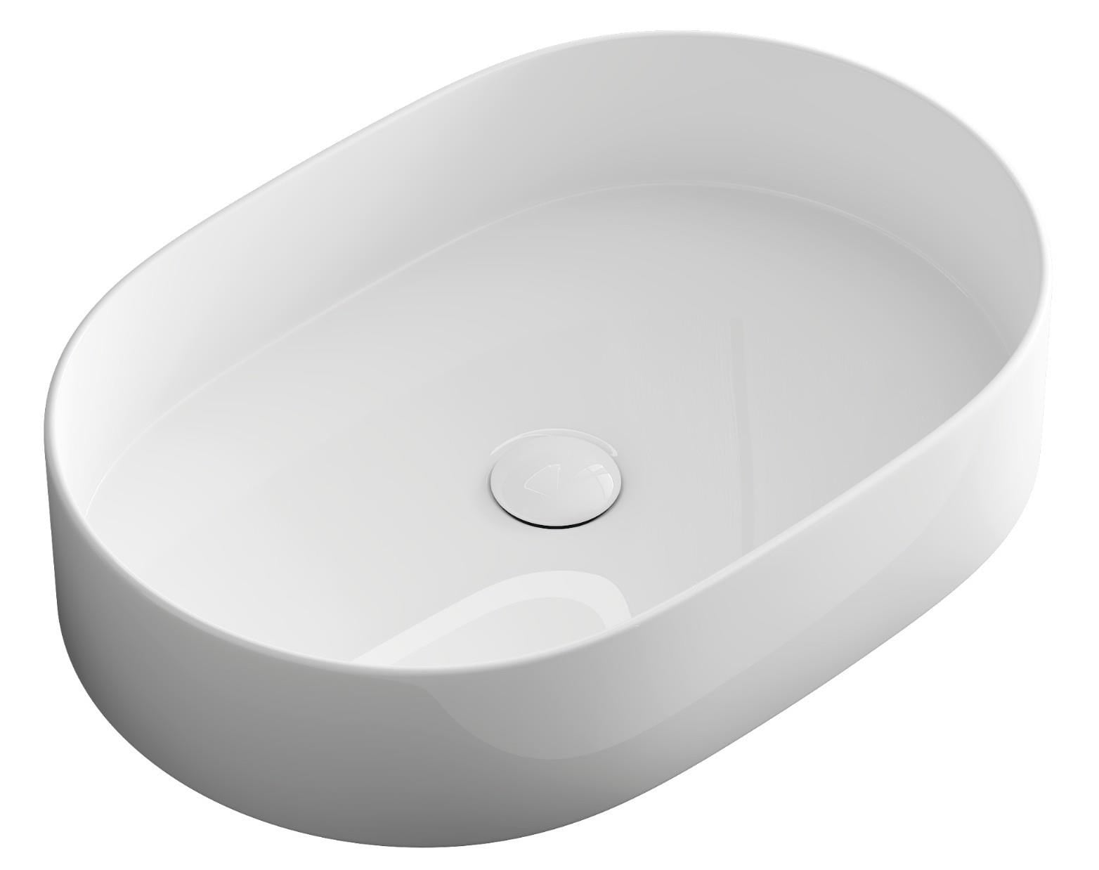 Edra Ten Tezgahüstü Çanak Lavabo 55*38 cm