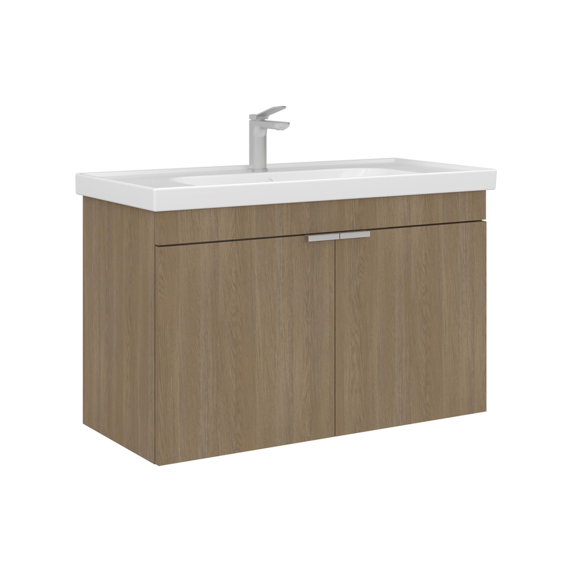 Orka Desna 90 cm Budva Banyo Dolabı Alt Modül Lavabo