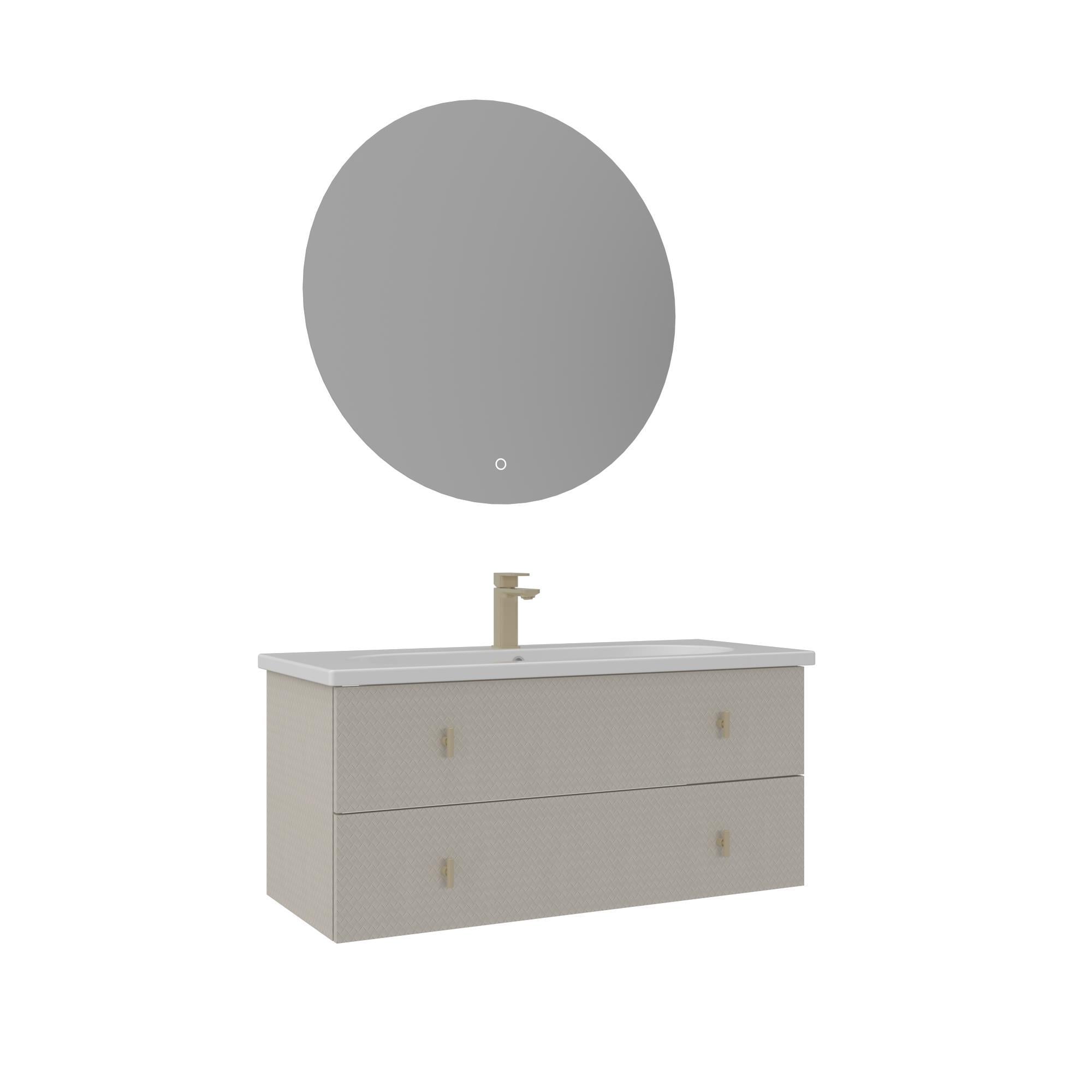 Orka Milazzo 100 cm Callisto Banyo Dolabı Takımı