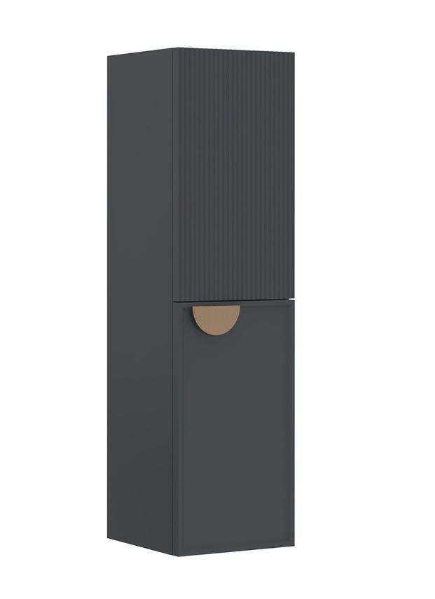 Orka Molino 40 cm Antrasit Banyo Çamaşır Boy Dolabı