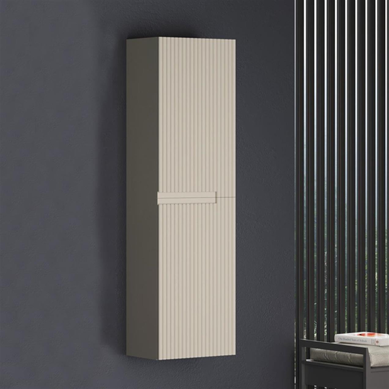 Orka Moonlight 40 cm MDF Mat Vizon Banyo Boy Dolabı