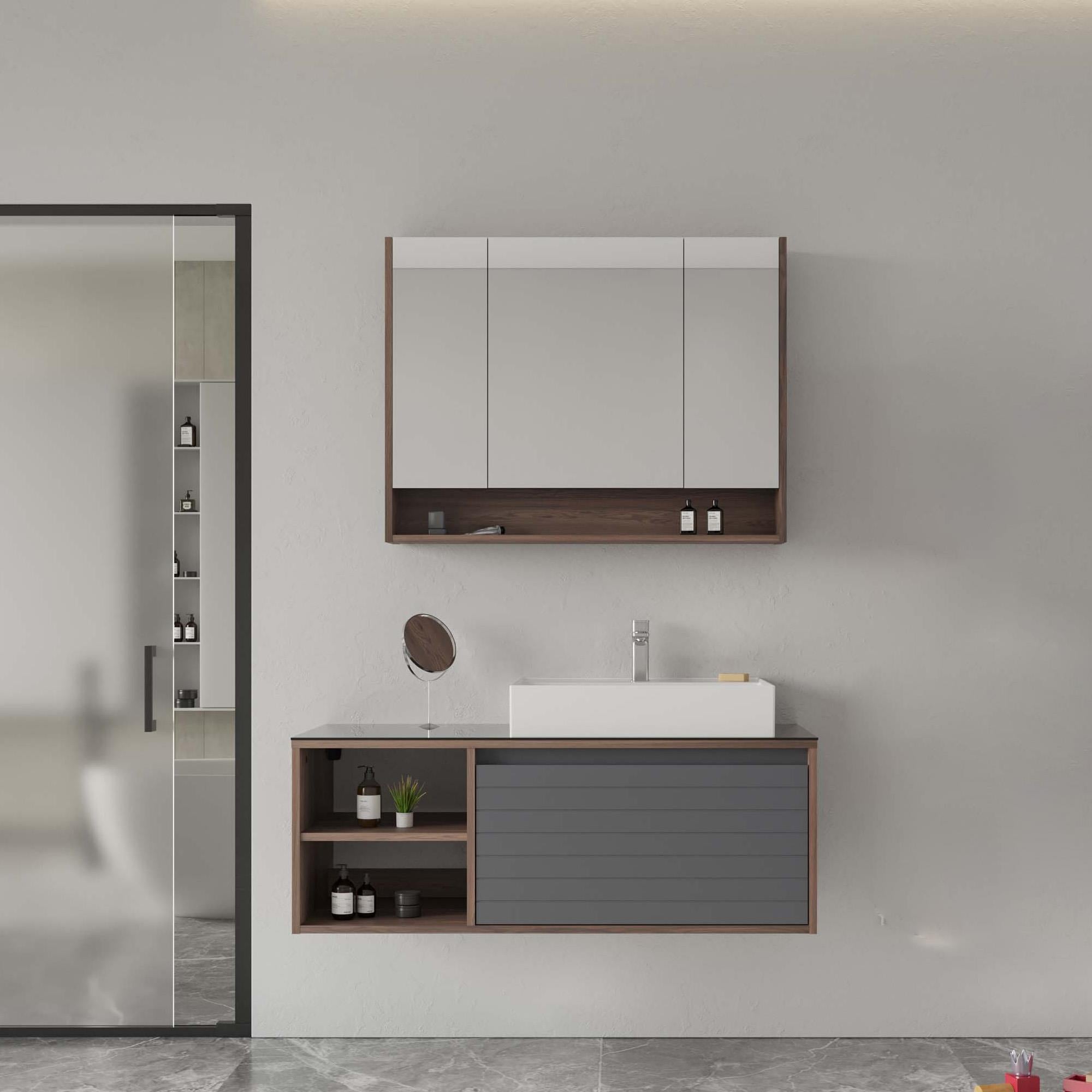 Orka Prato 120 cm Navaro Banyo Dolabı Takımı 