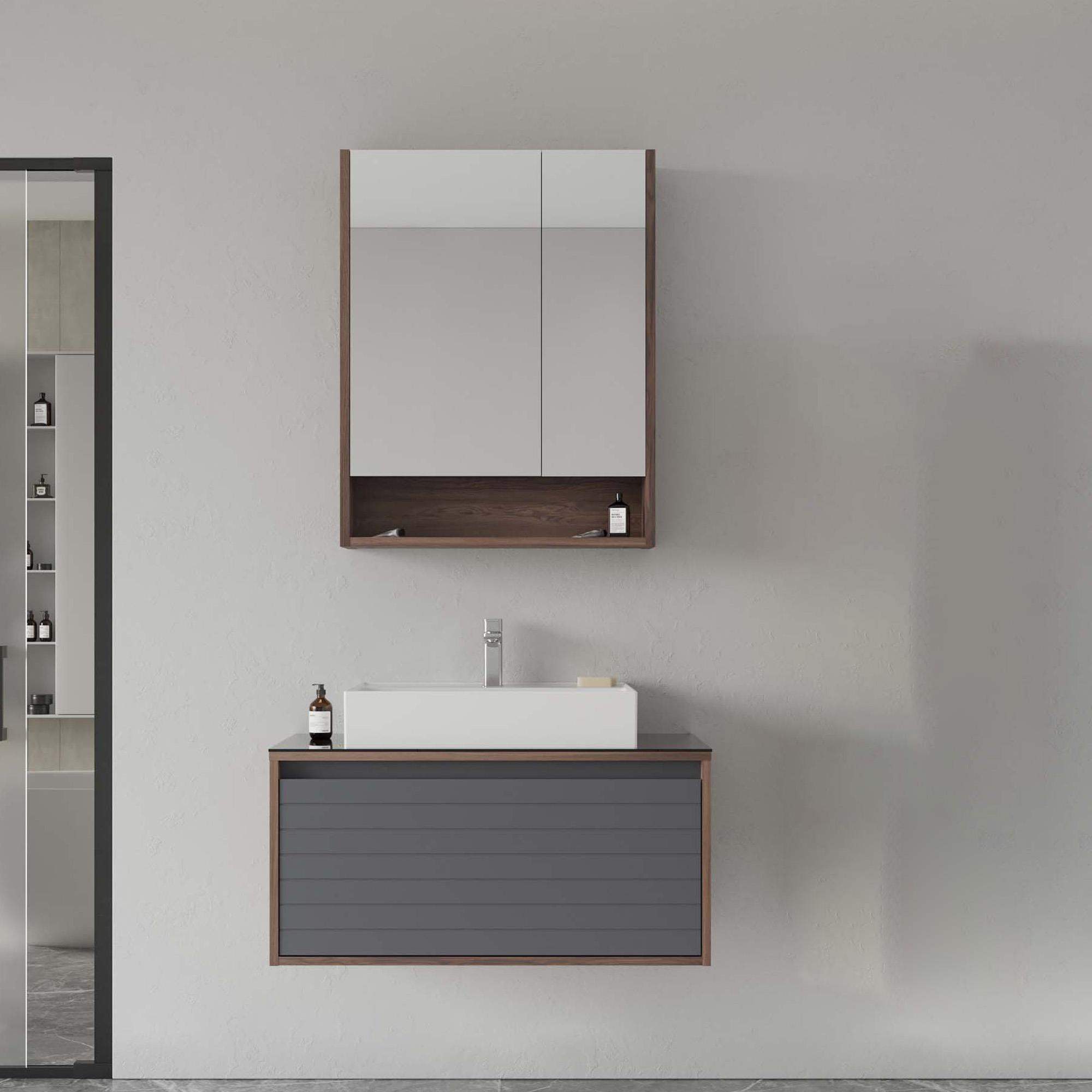 Orka Prato 80 cm Navaro Banyo Dolabı Takımı 