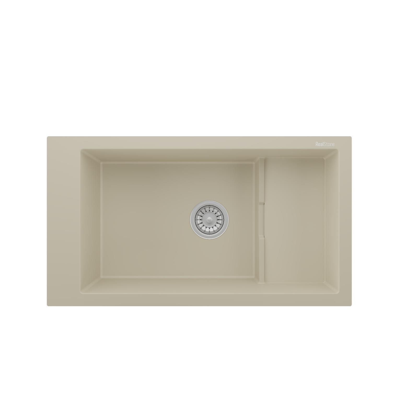 RealStone Knidos Eviye Krem 82,5x46 cm 