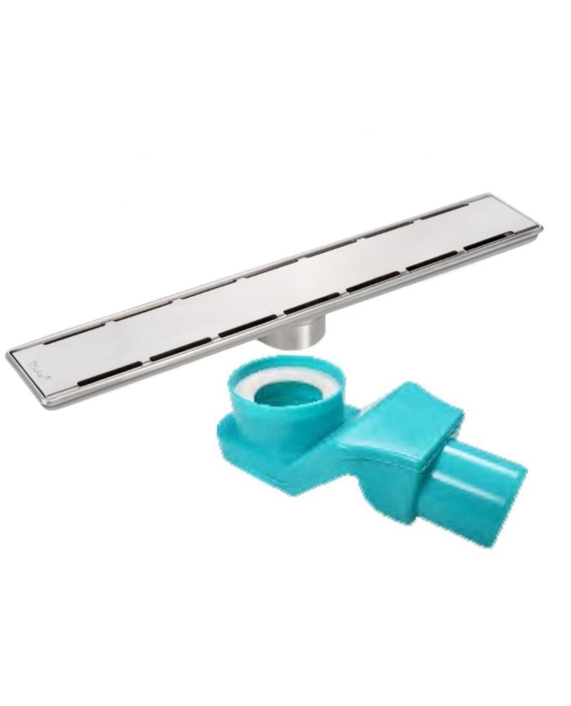 Sukar Line 6 Plain 50 cm Izgaralı Krom Duş Kanalı 1156-1035000-01