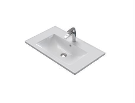 Turkuaz Cerastyle Arte Plus Etajerli Lavabo 75*45 CM  (VB082L22U003Y01102)