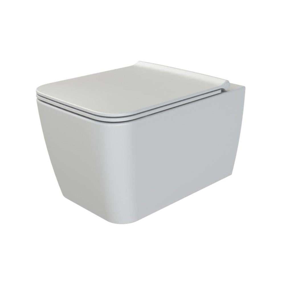 Turkuaz Majestik Hera Kanalsız Asma Klozet ve Yavaş Kapanan Kapak