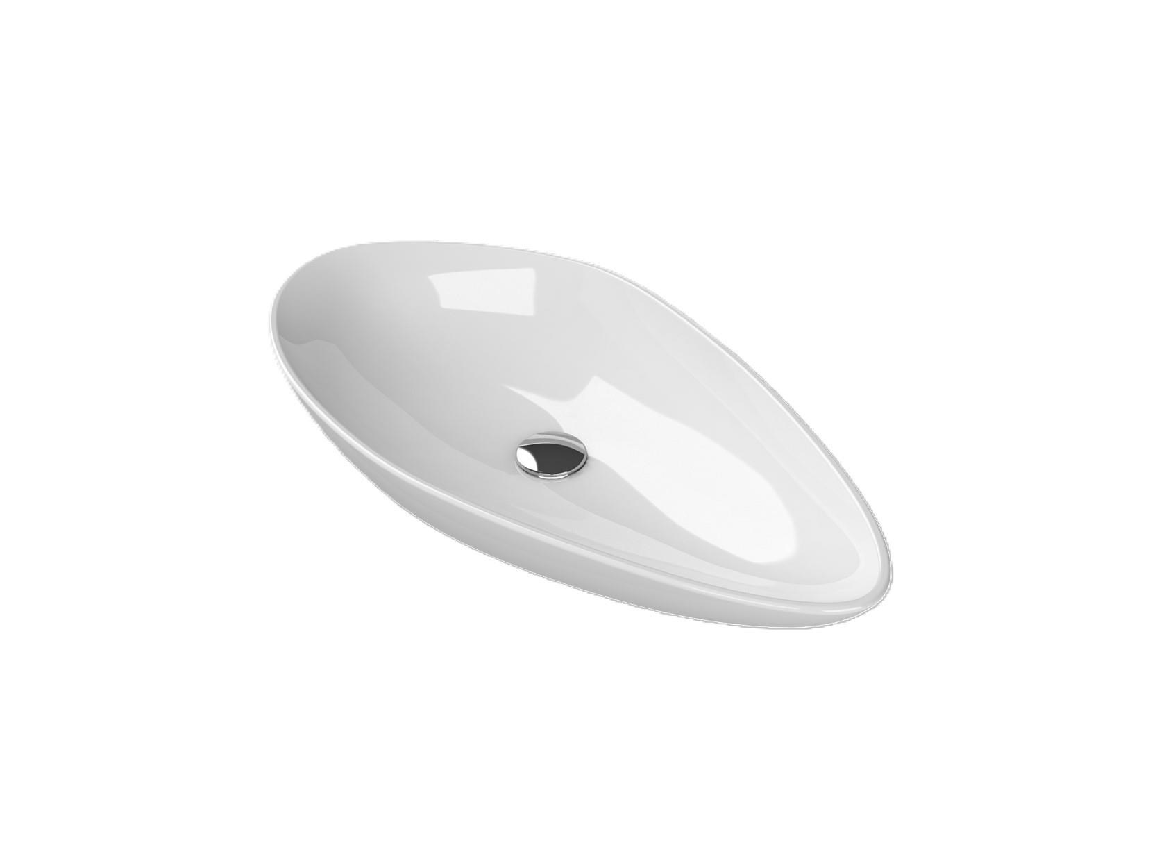 Turkuaz Olive Tezgahüstü Mat Gri Lavabo 61*34 cm