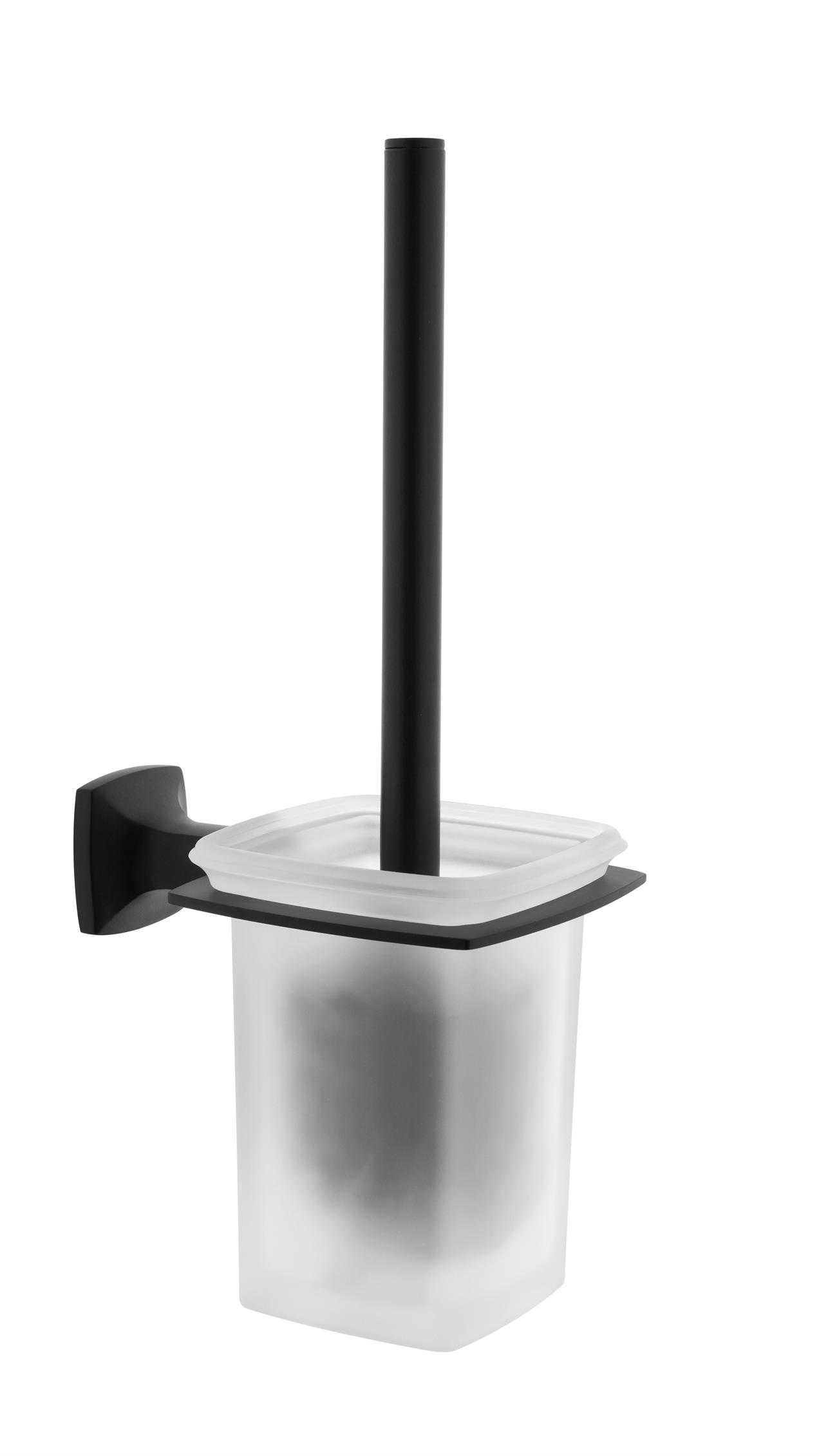 VitrA Base 400 Duvardan Tuvalet Fırçalığı Mat Siyah A4412536