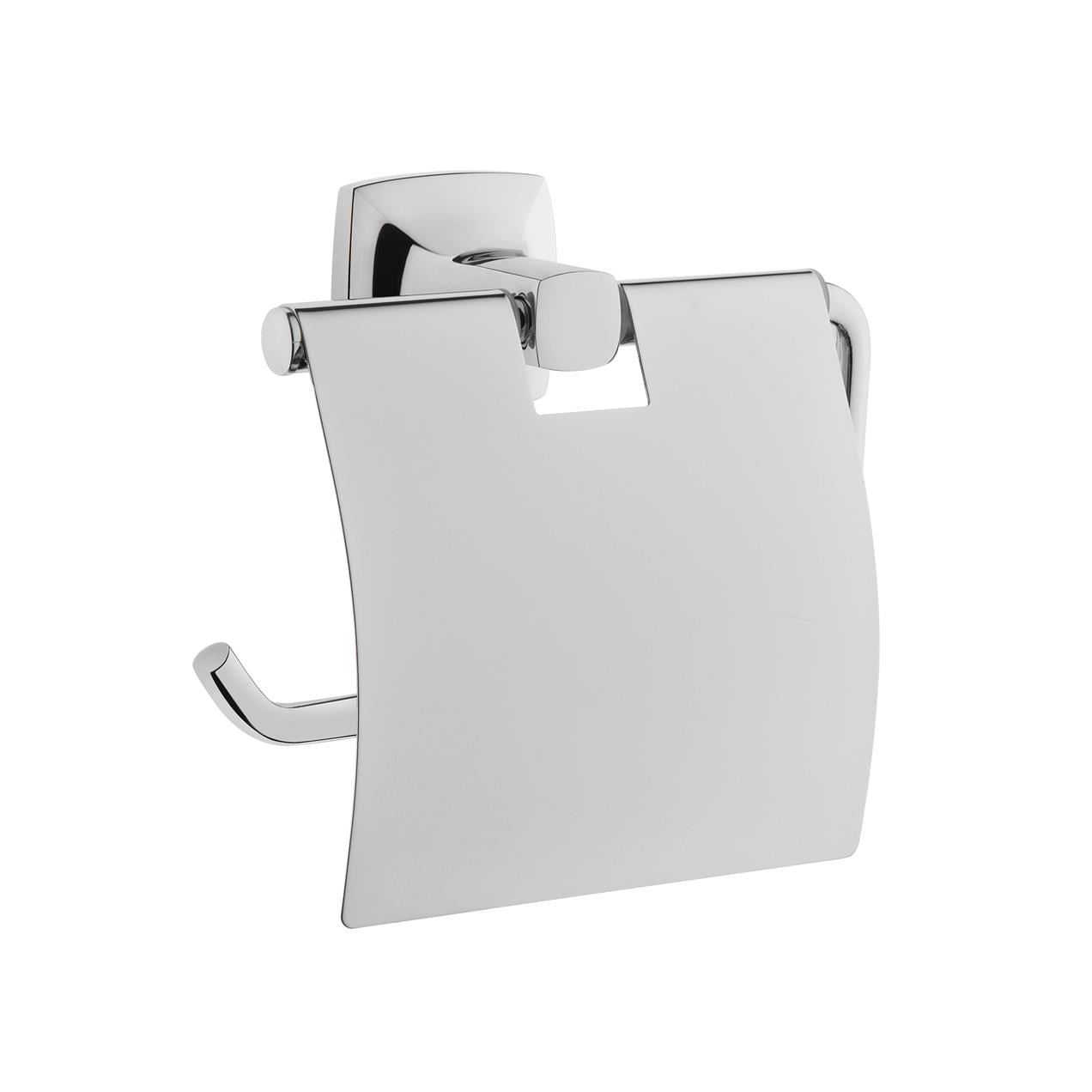 Vitra Base 400 Kapaklı Krom Tuvalet Kağıtlığı A44123