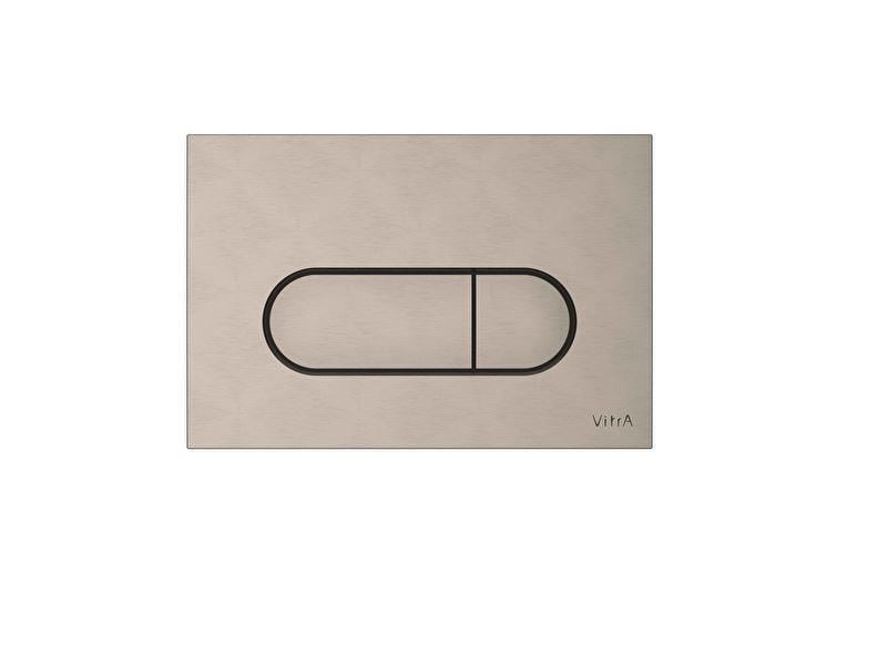 Vitra Root Round Kumanda Paneli, Fırçalı Nikel(740-2295)