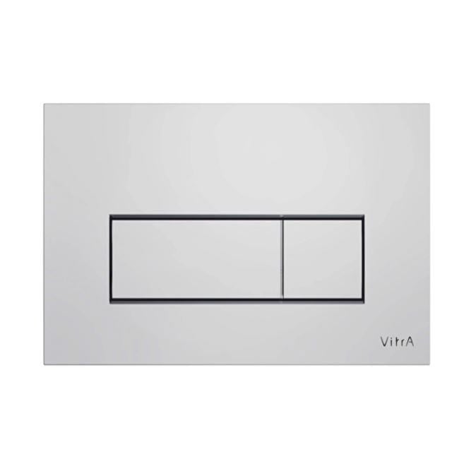 Vitra Root Square Kumanda Paneli, Parlak Krom (740-2380)