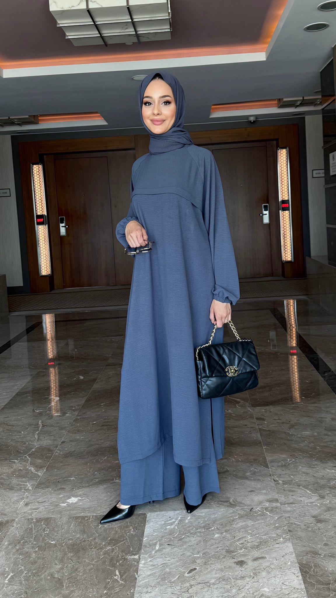 Sevgi Takım Kahve K.Gri