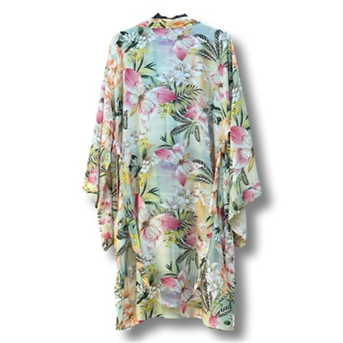 FLORAL BUTTERFLY KIMONO
