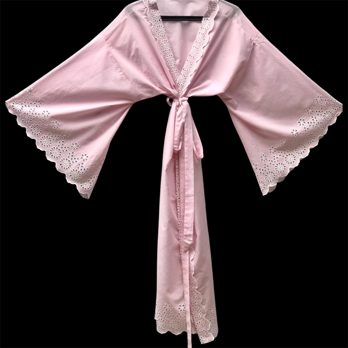 SCALLOPED KIMONO