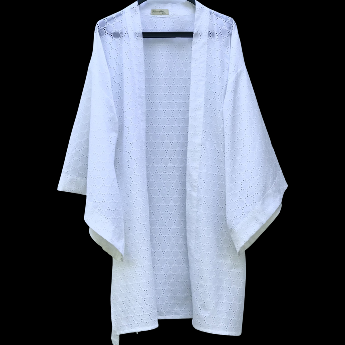 SCALLOPED KIMONO