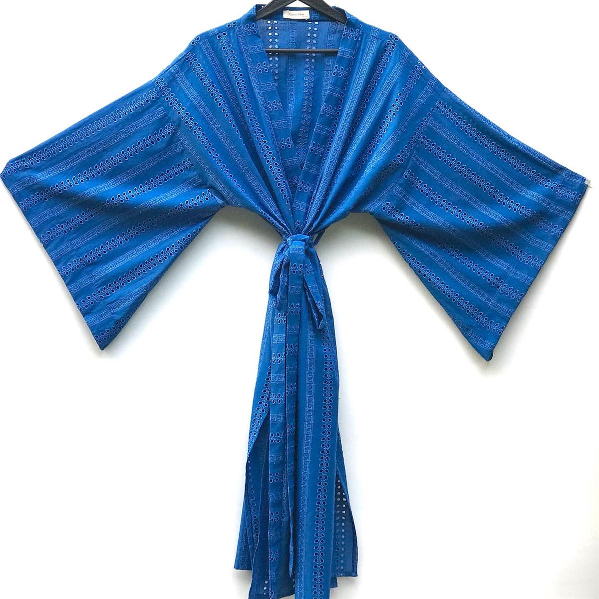 SCALLOPED KIMONO
