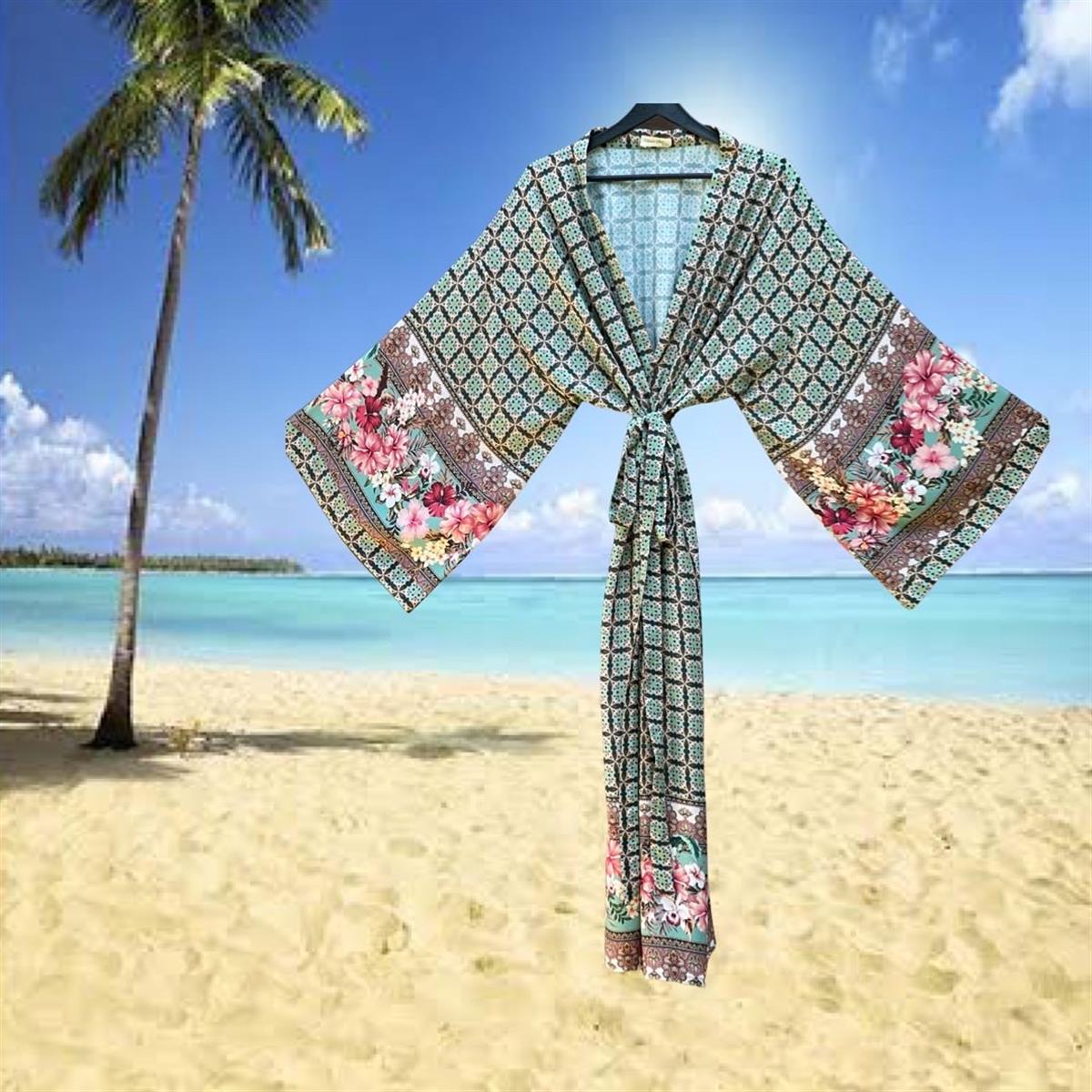 FLORAL KIMONO