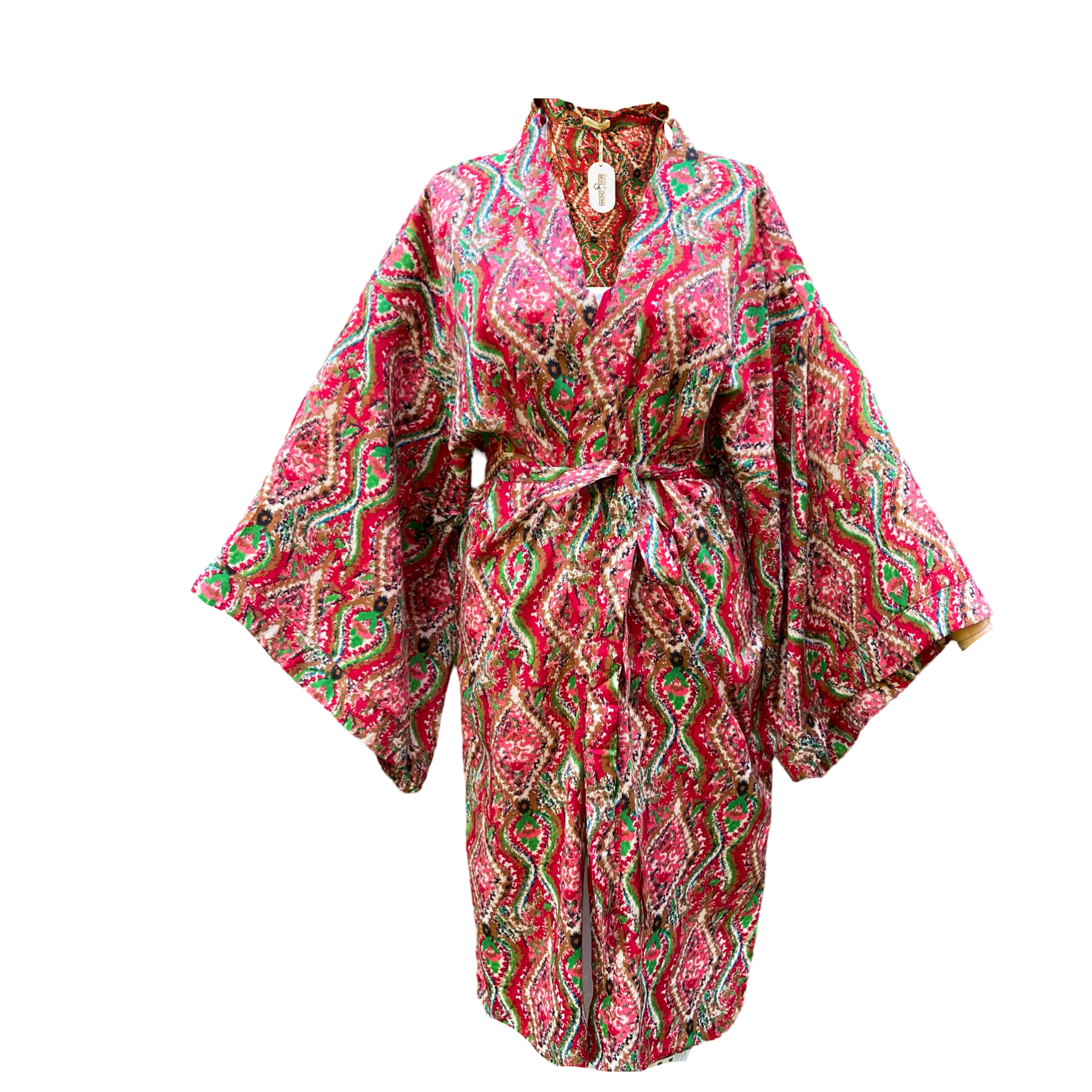 INDIAN FABRIC KIMONO
