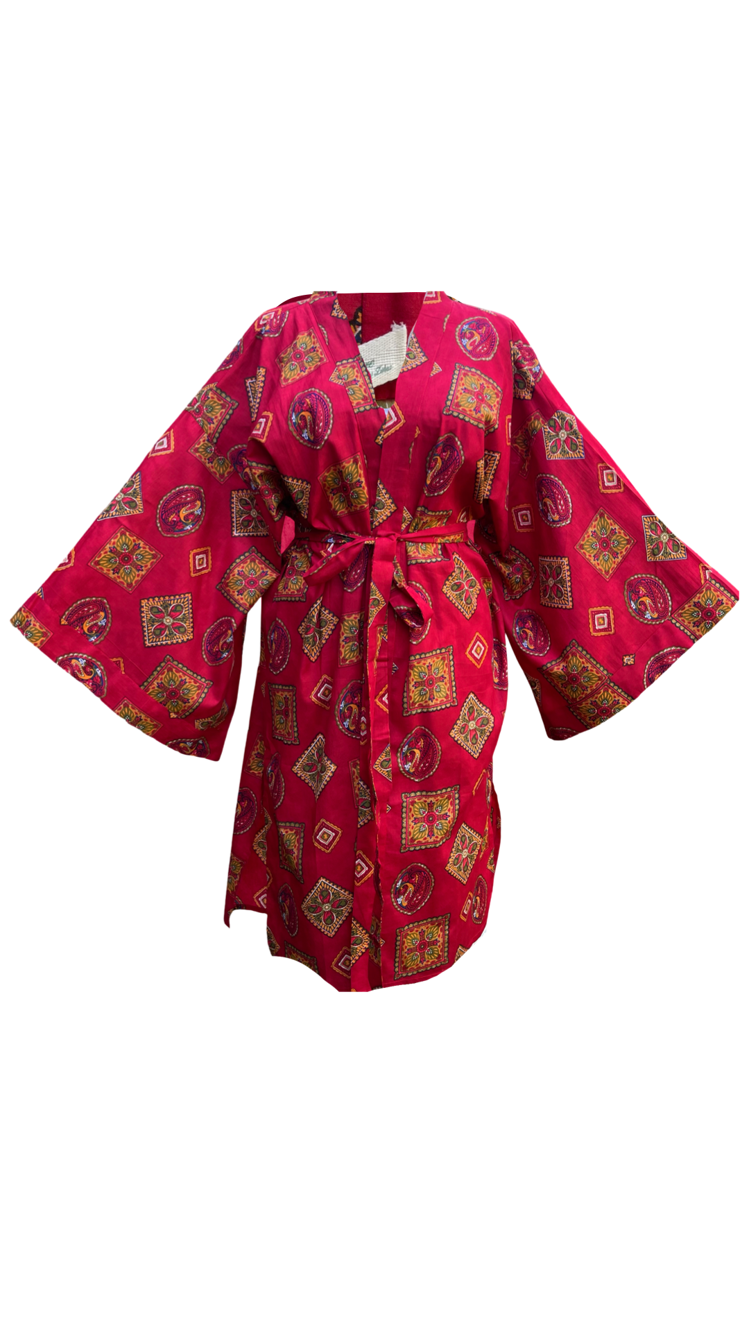 INDIAN FABRIC KIMONO