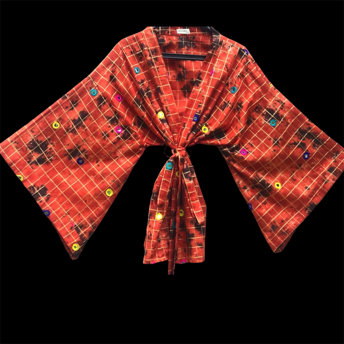 INDIAN FABRIC KIMONO