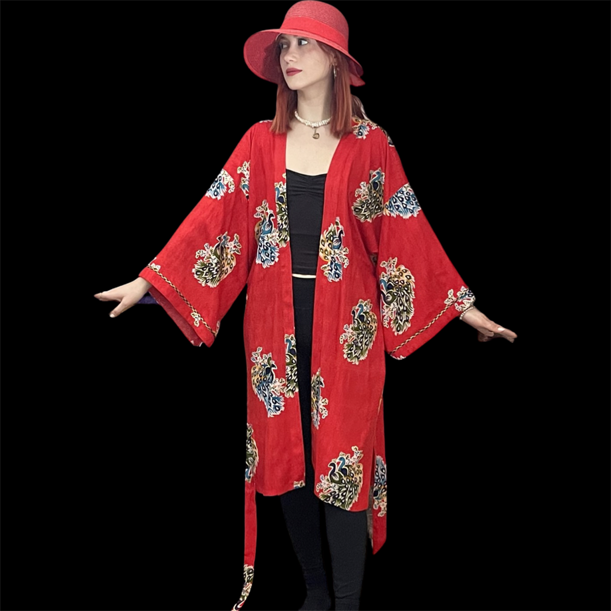 INDIAN FABRIC KIMONO