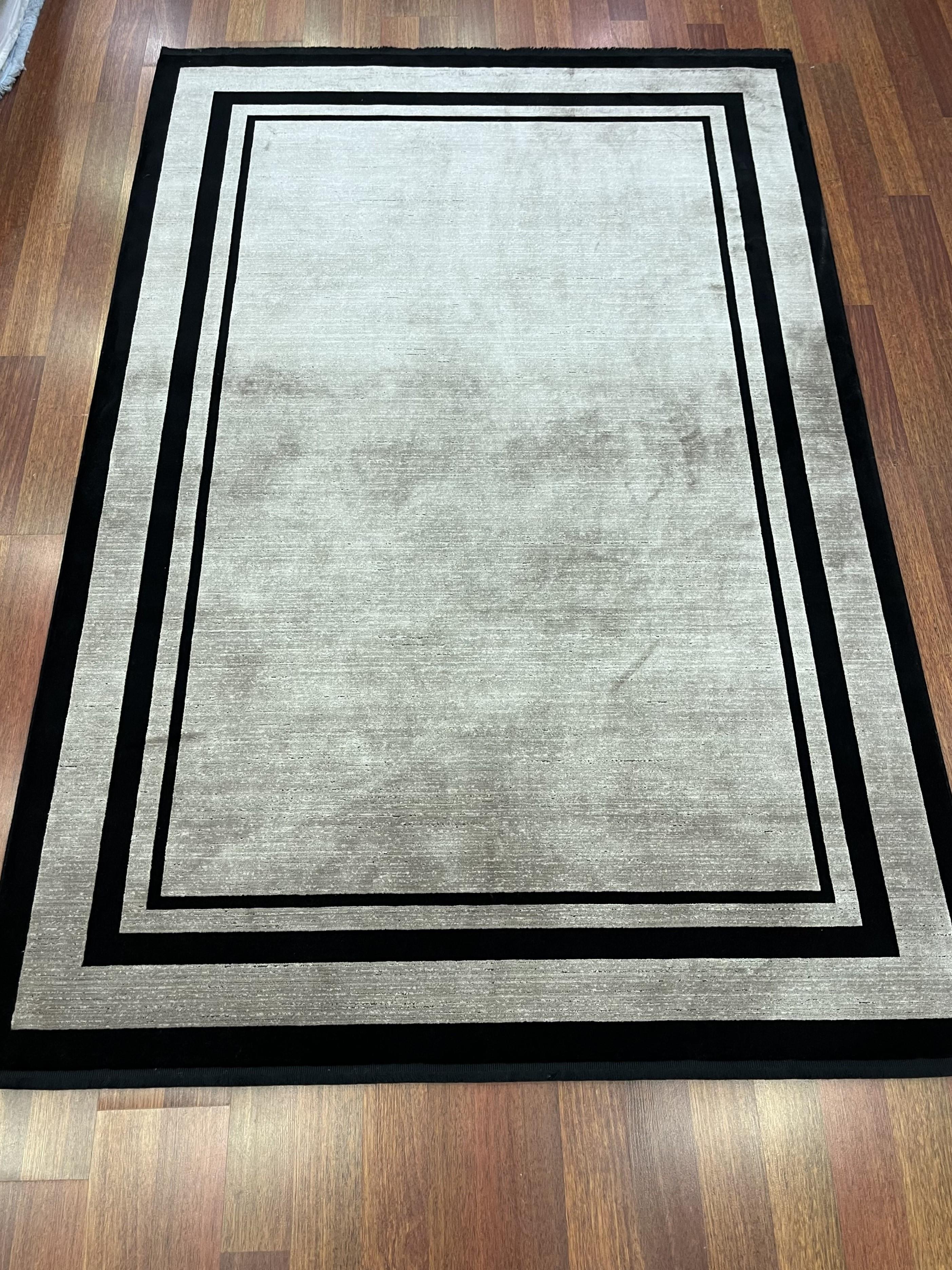 Eko Halı Lugano Lug 02 Gri-Siyah 160 x 230