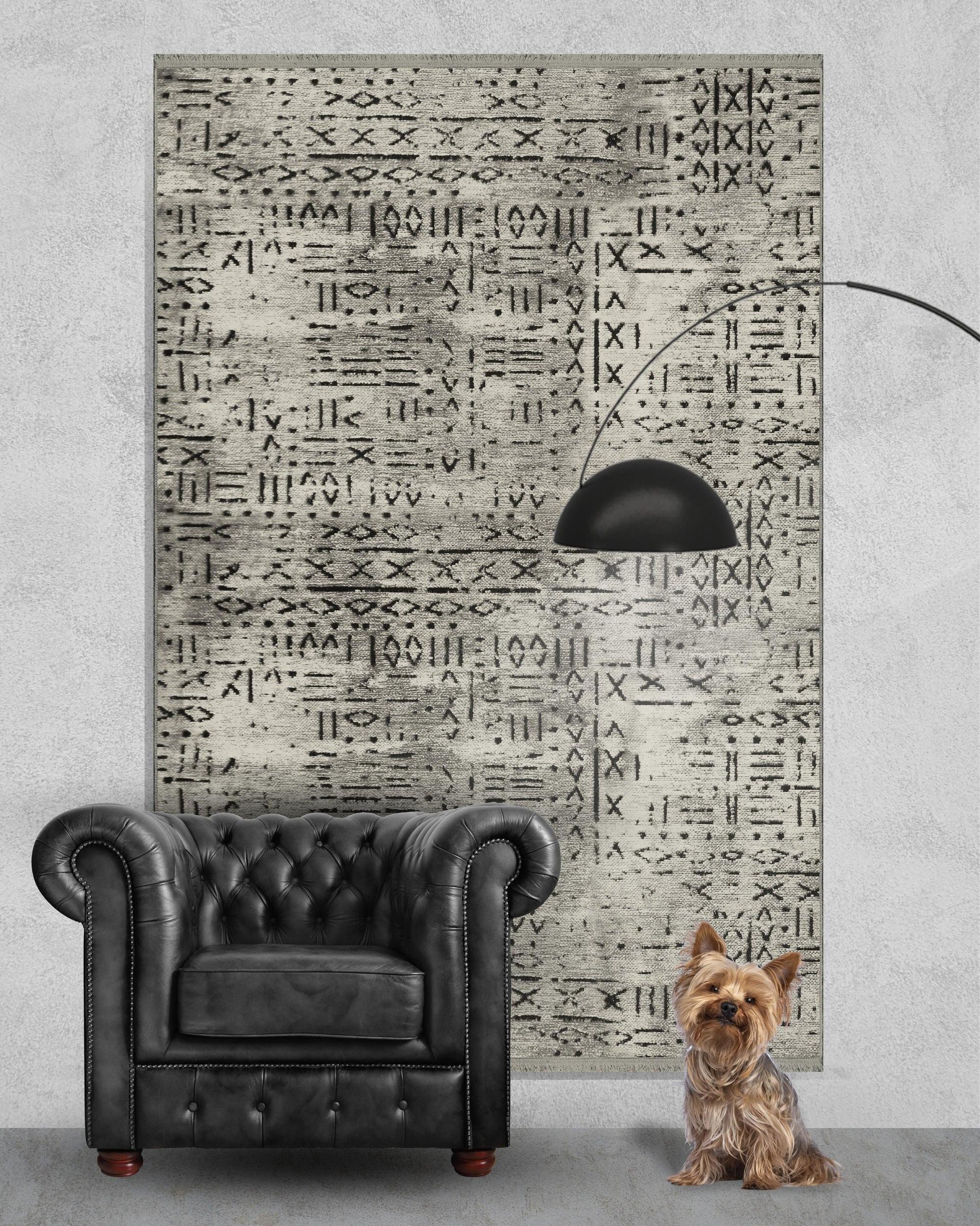 Luxess Halı Cool Kilim 403 Gri Halı