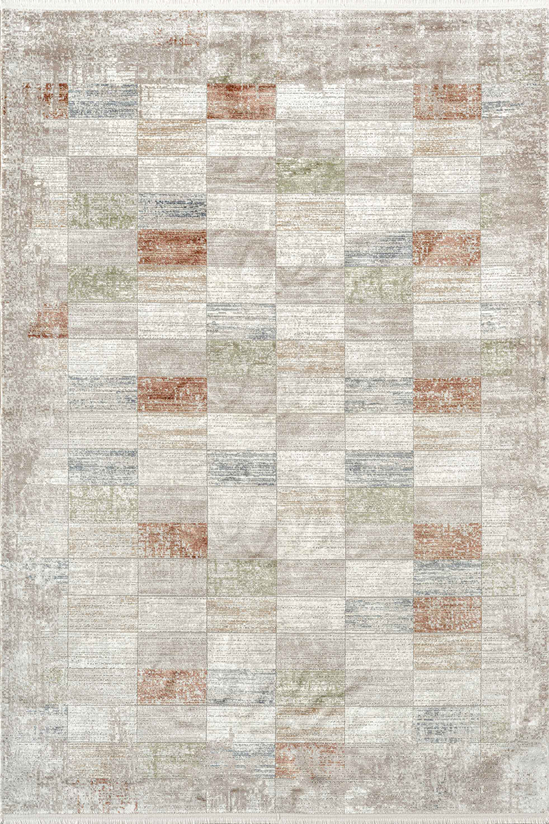 Royal Halı Diva DZ02B – Viskon Akrilik, Pamuk Tabanlı, Etnik Desenli Halı