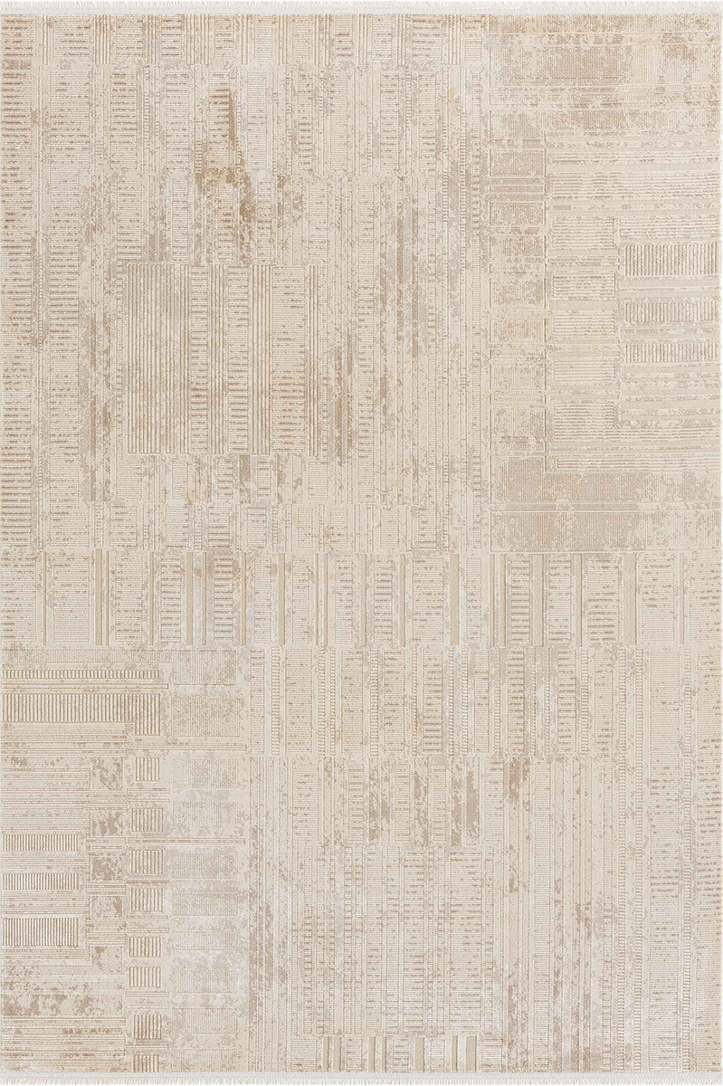 Royal Halı Nil NB02A Doğal Viskon-Akrilik, Bej Halı