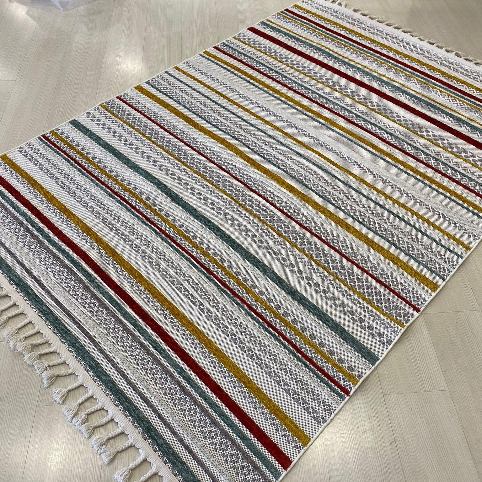 Meridyen Serisi 4803 Multi Şönil Kilim Yıkanabilir