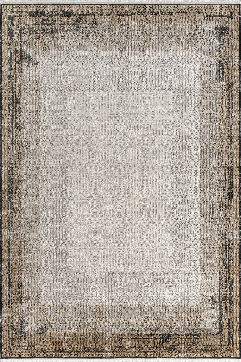 Royal Halı Bearny TD04A – Canlı Renkli, Modern, Viskon Akrilik Halı 
