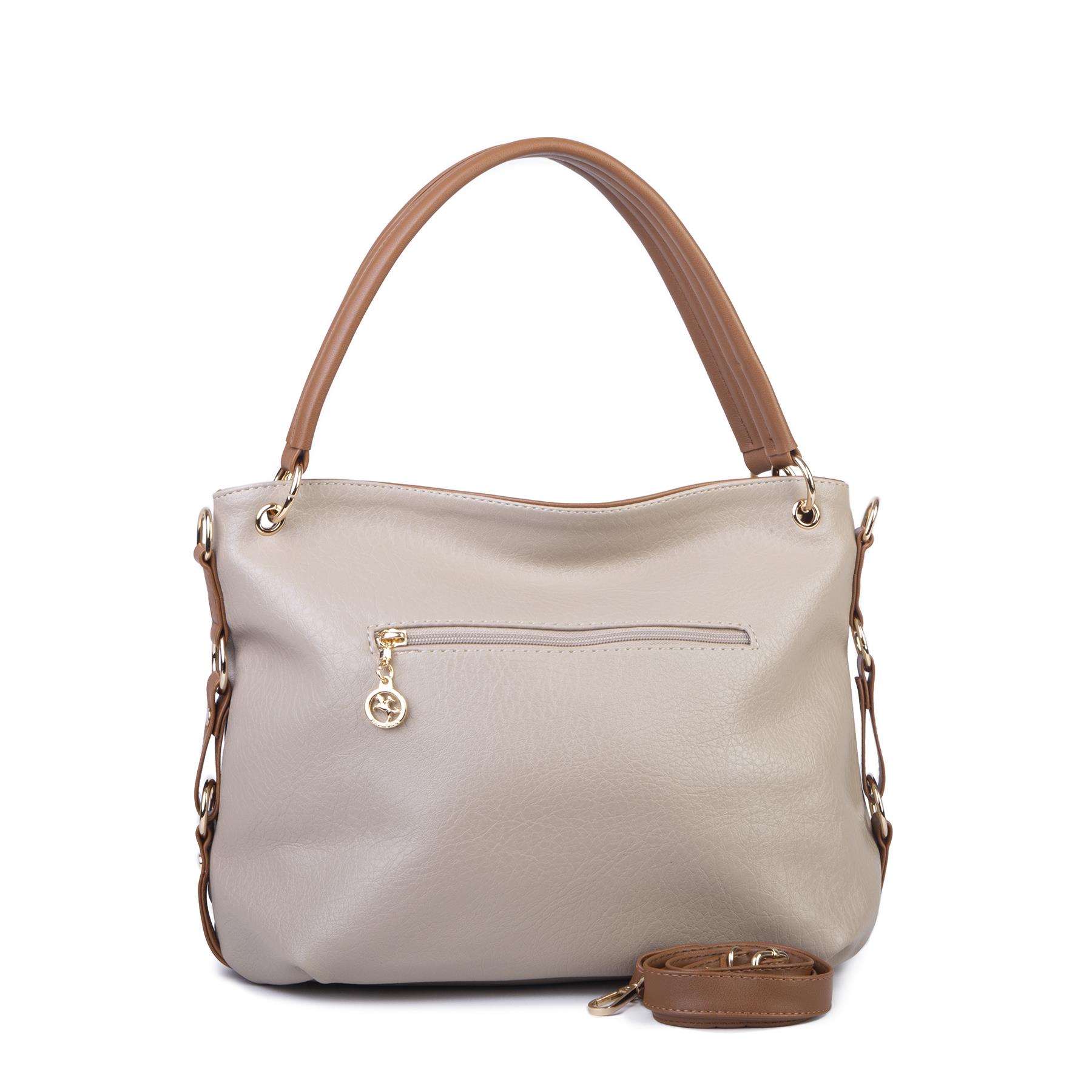  Nas Bag Kadın  Salaş Omuz Çantası Kum Taba Victoria