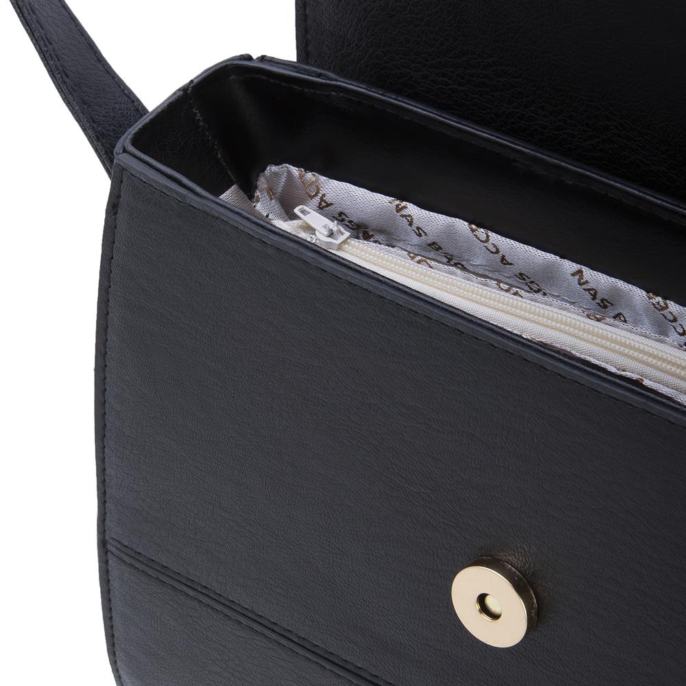 Nas Bag Çapraz Çanta Siyah Kosta