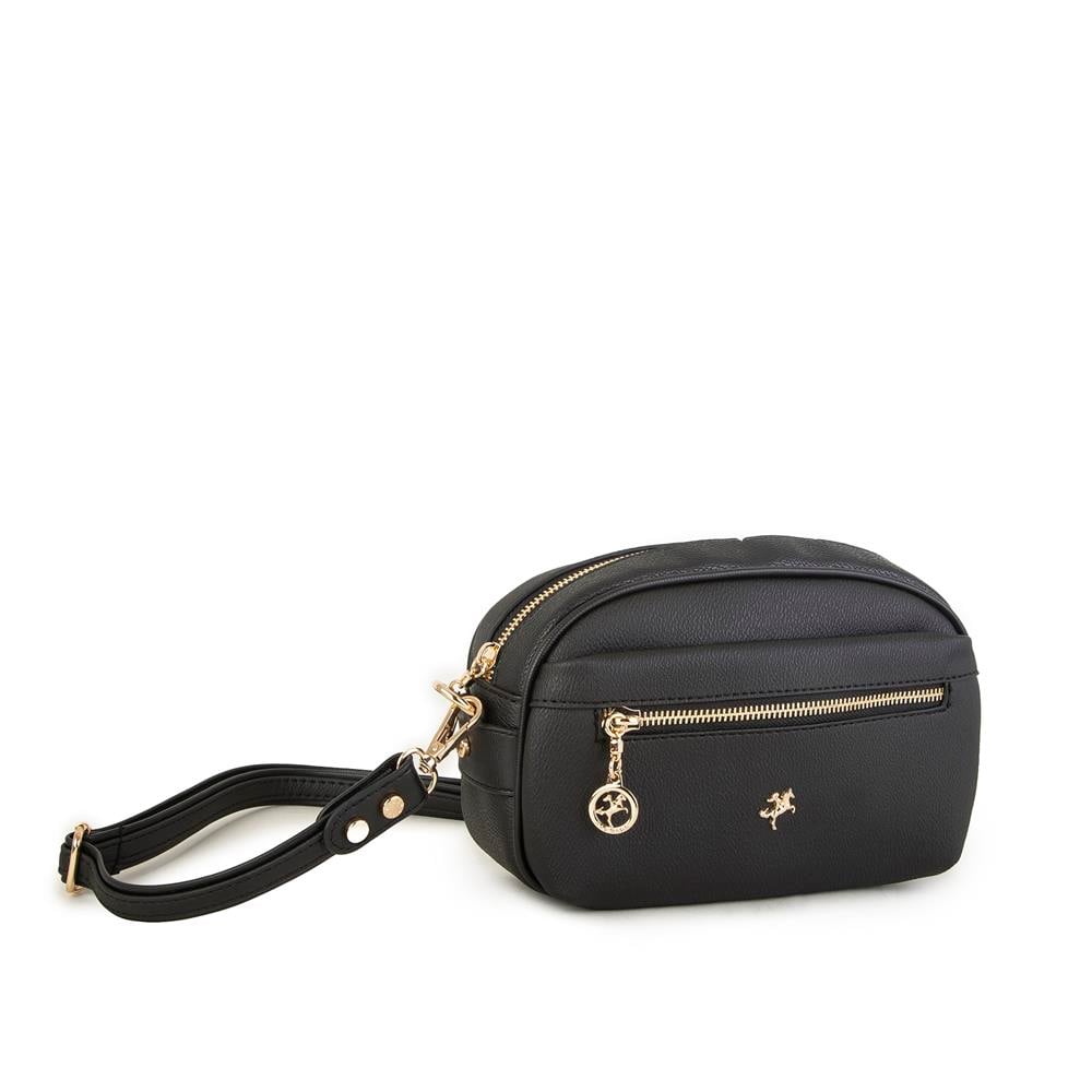 Nas Bag Çapraz Çanta Siyah Mercan