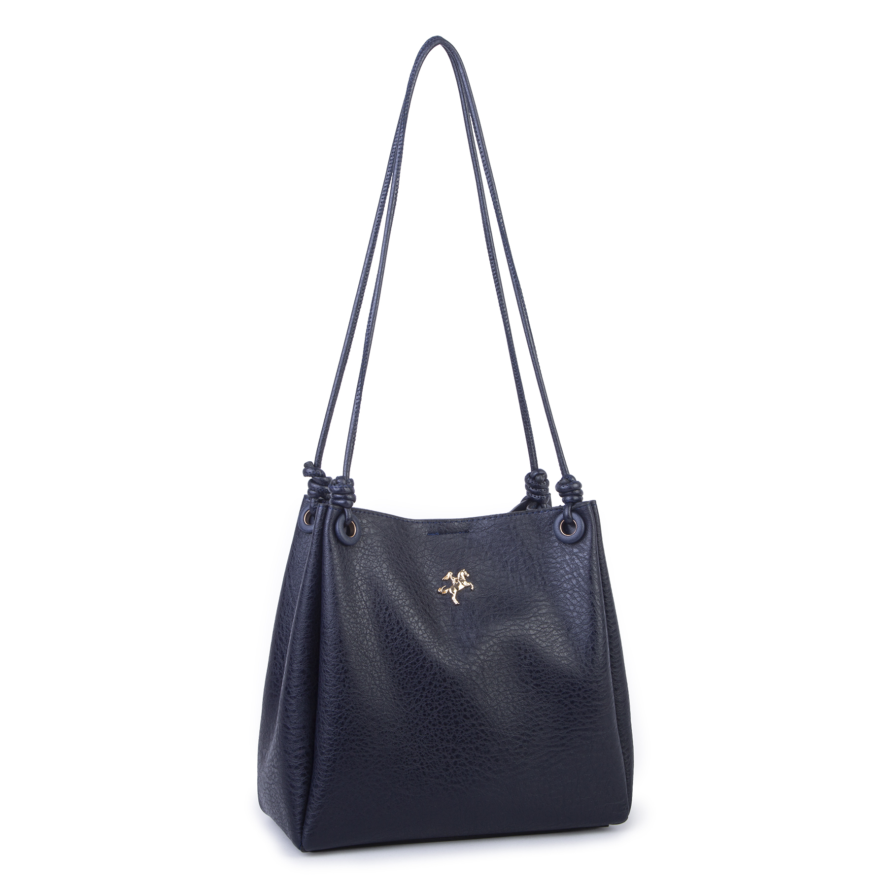 Nas Bag Kadın 2 li Set Omuz ve Çapraz Çanta Lacivert Victoria